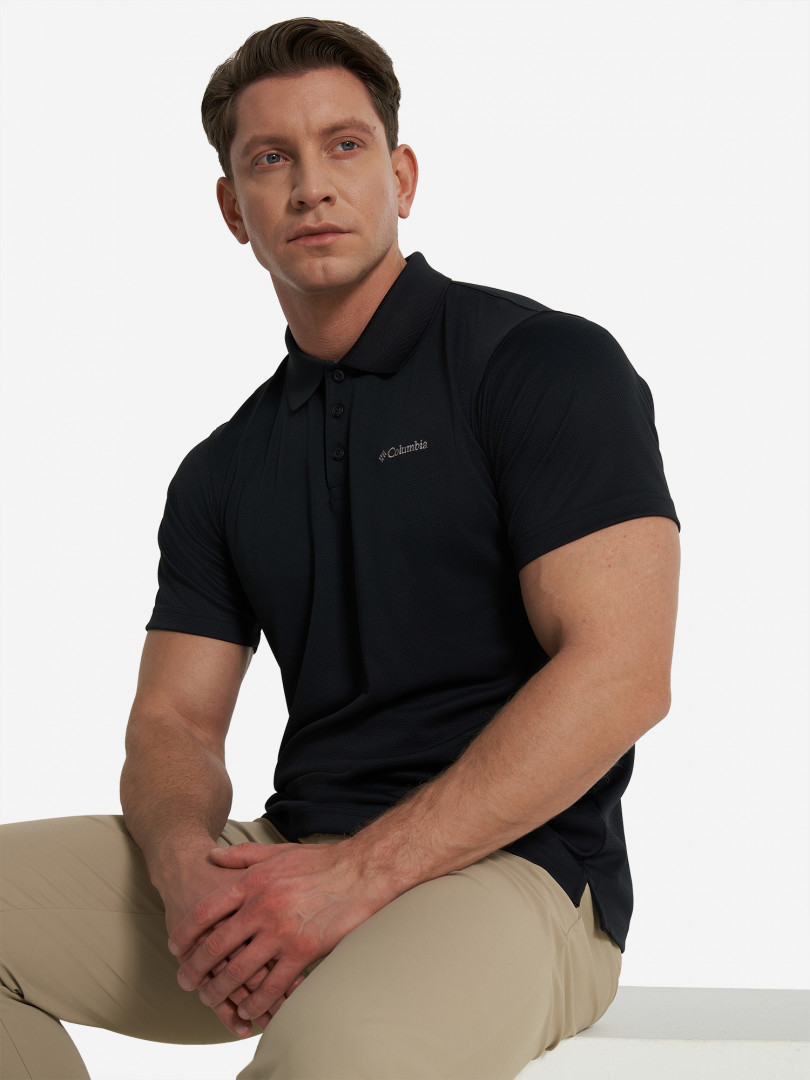 Поло с коротким рукавом мужское Columbia Utilizer Polo Черный 2519₽