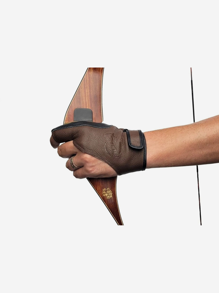 Перчатка для упора Centershot (кожа) L