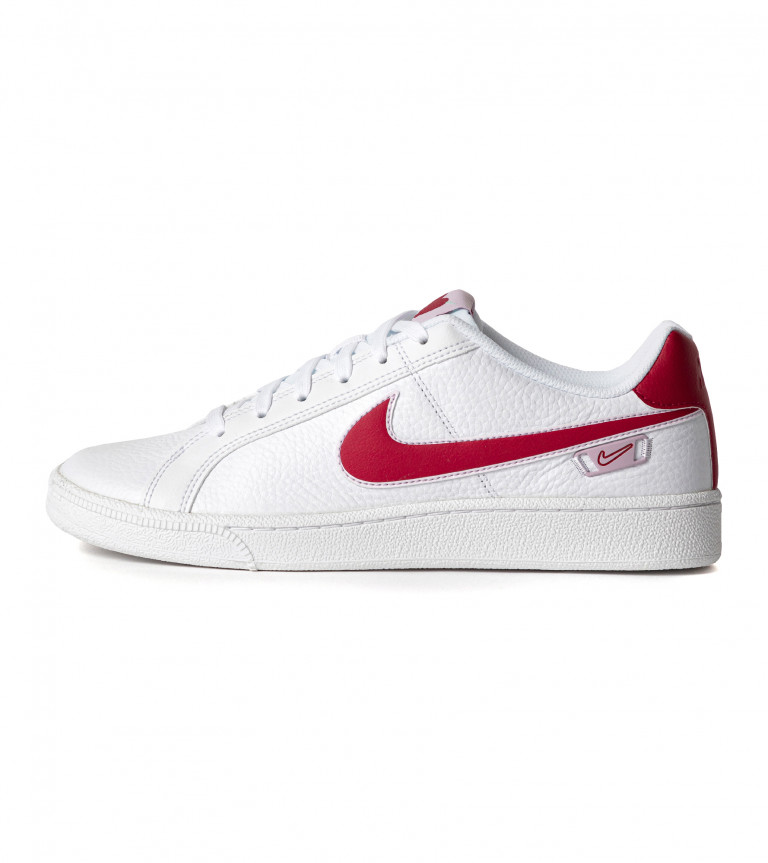 Nike court royale white and red on sale