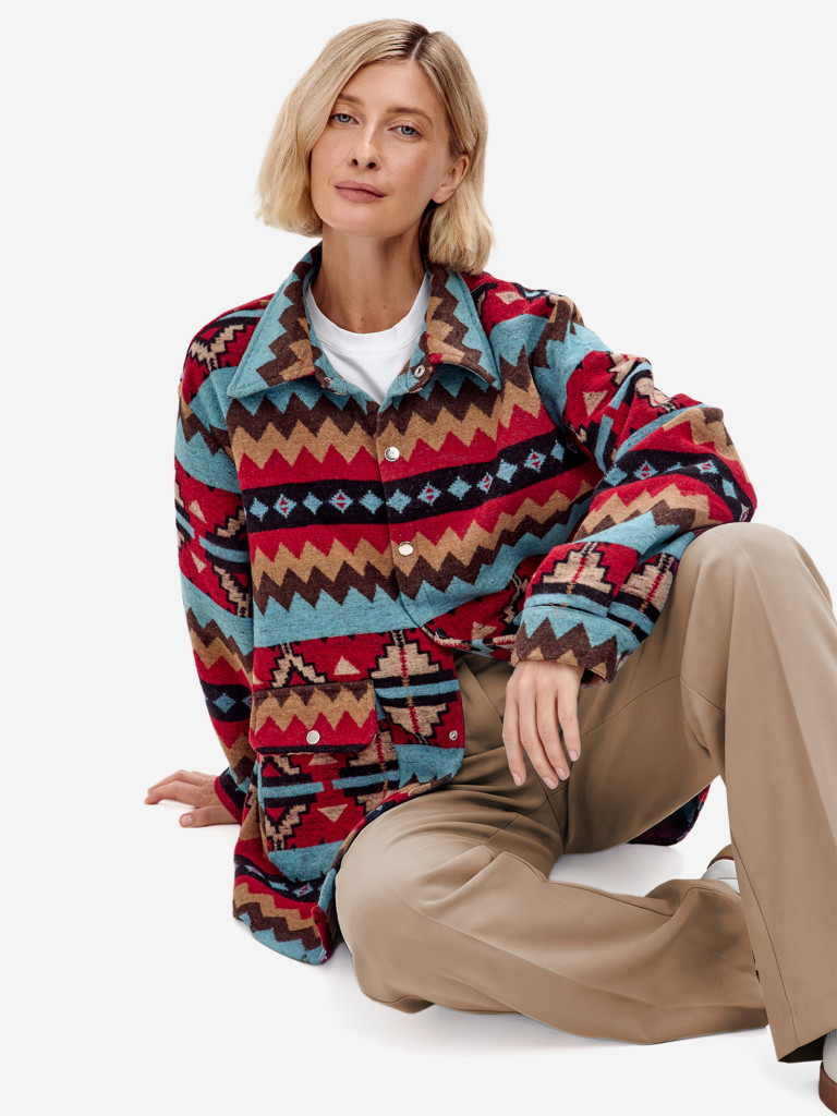 Рубашка шерстяная унисекс Kefirmaykifer