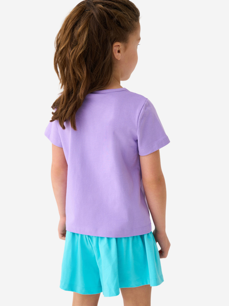 Комплект для девочек: футболка, шорты PlayToday