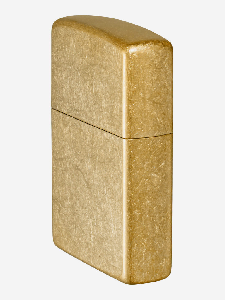 Зажигалка бензиновая ZIPPO 49477 Classic Tumbled Brass