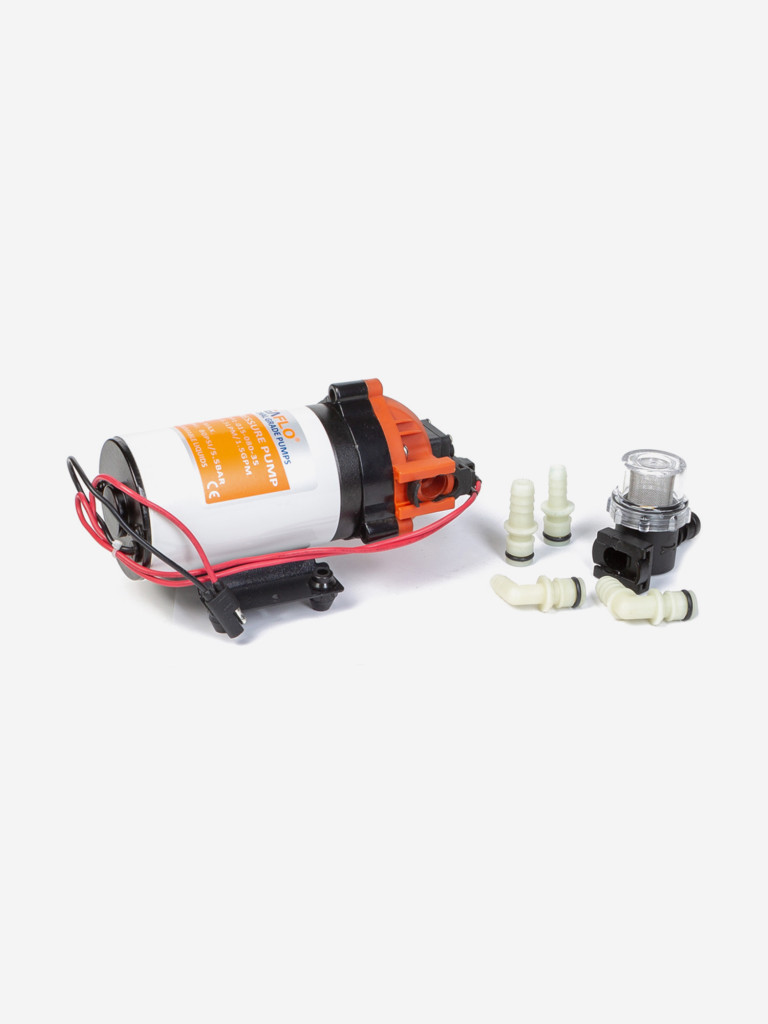Помпа водоподающая SeaFlo мембранная, 12V, 5.5 л/мин, 5.5 BAR, 80 PSI