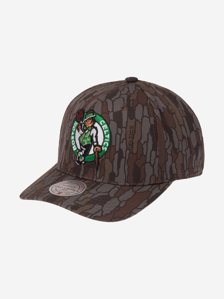Бейсболка MITCHELL NESS HP15007-BCECAMO Boston Celtics NBA