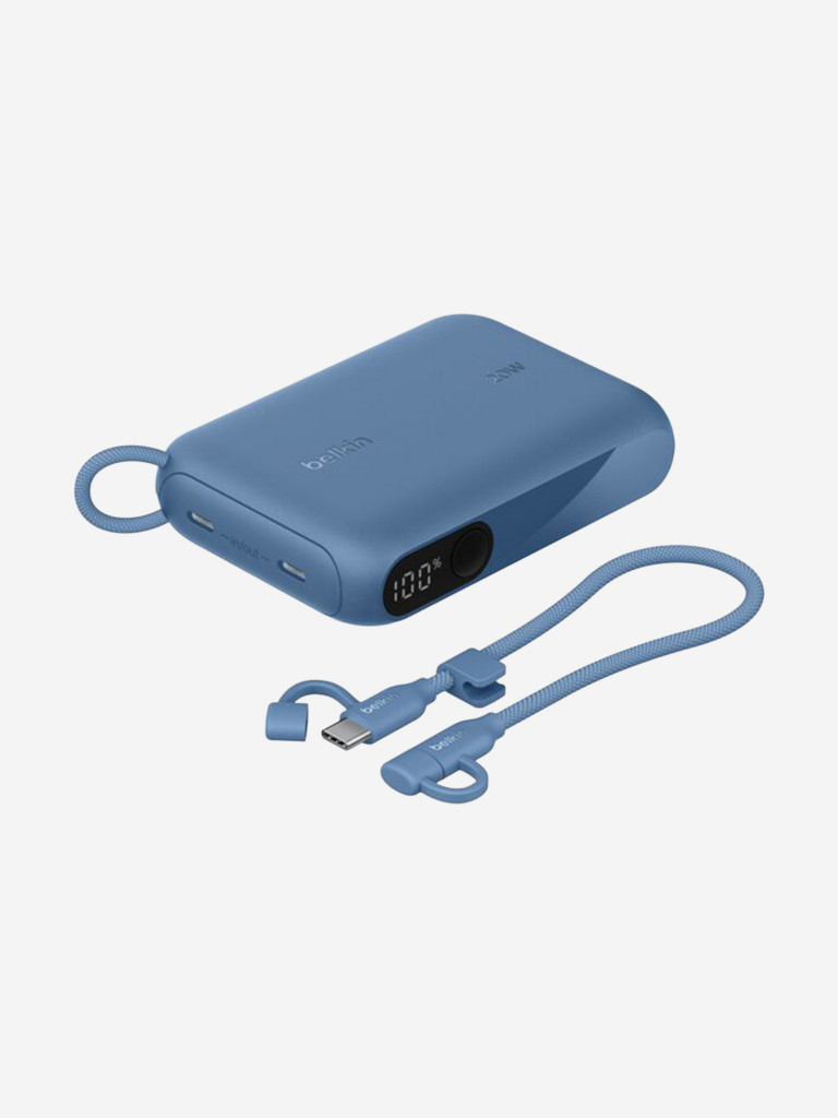 Внешний аккумулятор Belkin BoostСharge Power Bank 10000mAh 20W с цифровым дисплеем