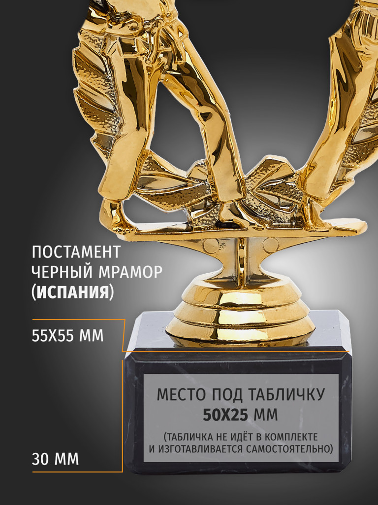 Кубок для награждения победителей Карате 4 шт. Награда для спорта и конкурсов.