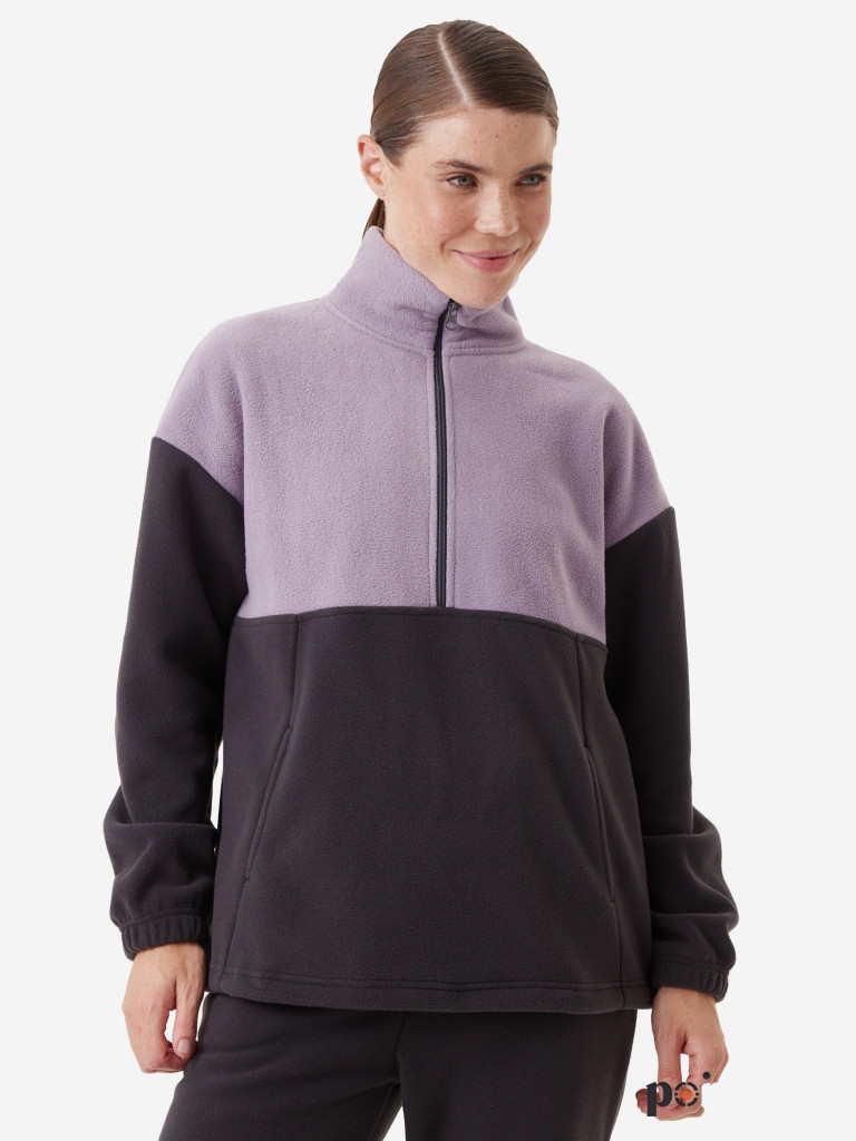 Джемпер женский oversize PointHit на молнии с карманами