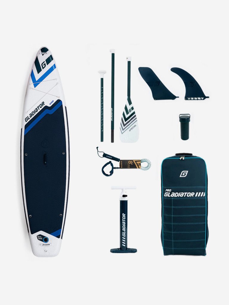 SUP надувной Gladiator WIND 11.6 двухслойный, полная комплектация