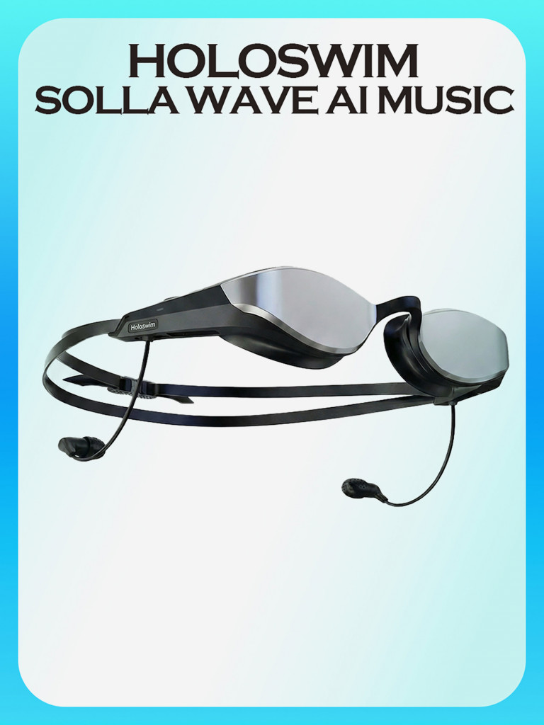 Смарт-очки для плавания Holoswim Solla Wave AI Music