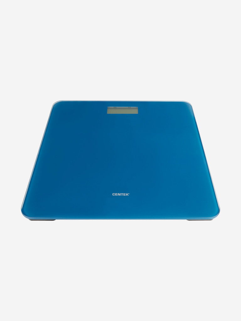 Весы напольные Centek CT-2443 LCD BLUE электронные шаг 0,1кг/фунт/CT, LCD 65x28, размер 28х28см
