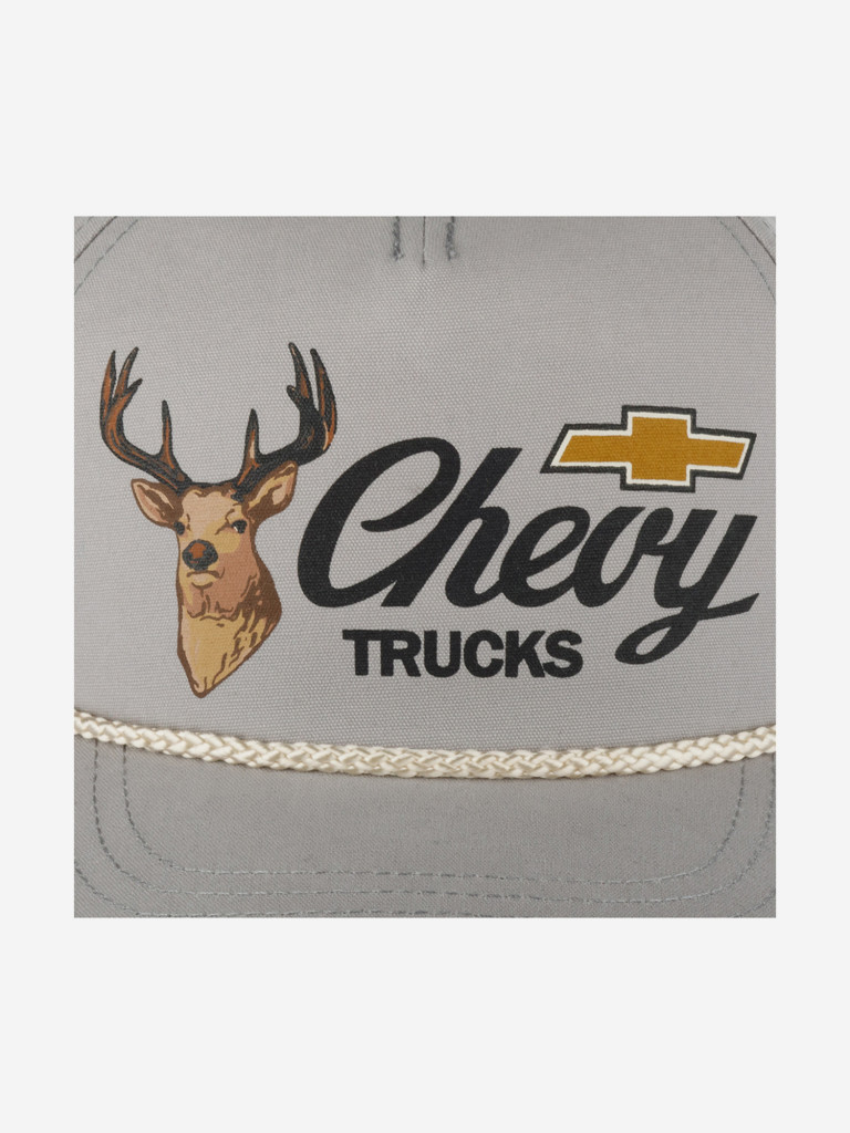 Бейсболка AMERICAN NEEDLE 23005A-CHEVY Chevy Trucks Canvas Cappy (серый)