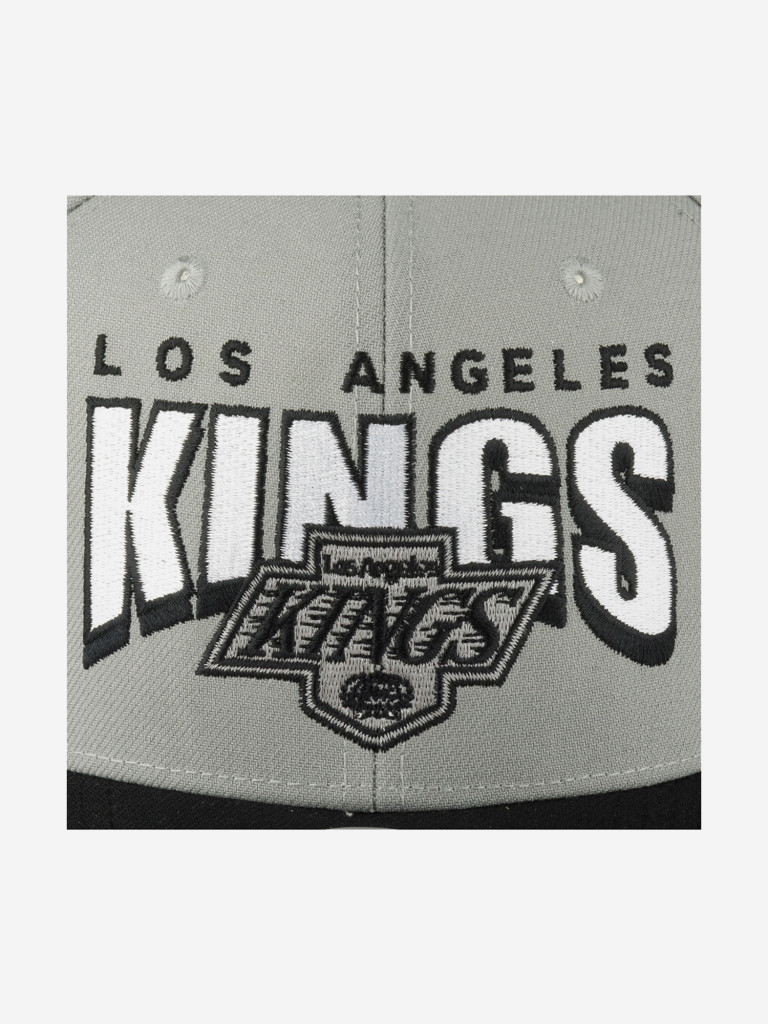 Бейсболка MITCHELL NESS HHSS6643-LAKYYPPPGREY Los Angeles Kings NHL (серый)