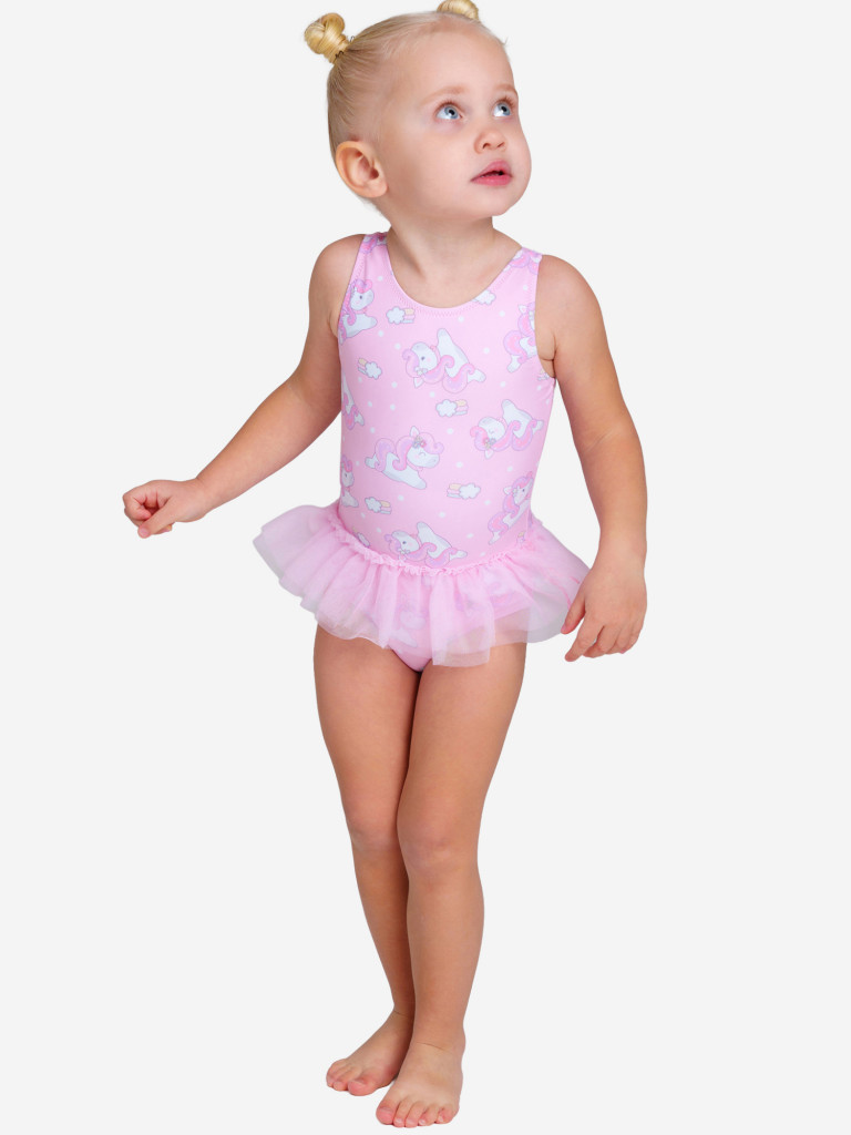 Купальник слитный для девочек PlayToday