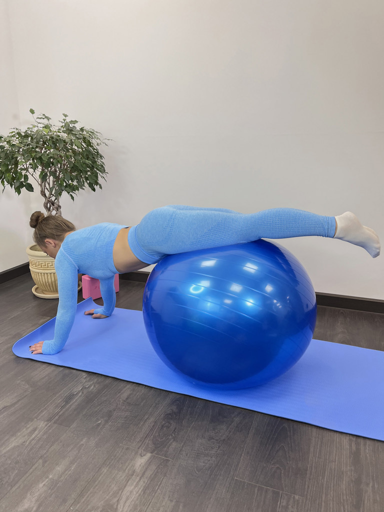 Коврик для йоги и фитнеса UNIX Fit двусторонний, 180 х 61 х 0,6 см, двуцветный, голубой