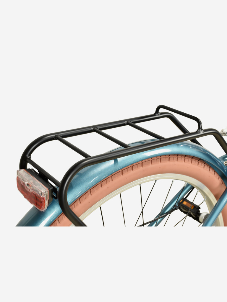 Велосипед Stark'25 Comfort Lady 28 D темно-бирюзовый/лавандовый M/16"