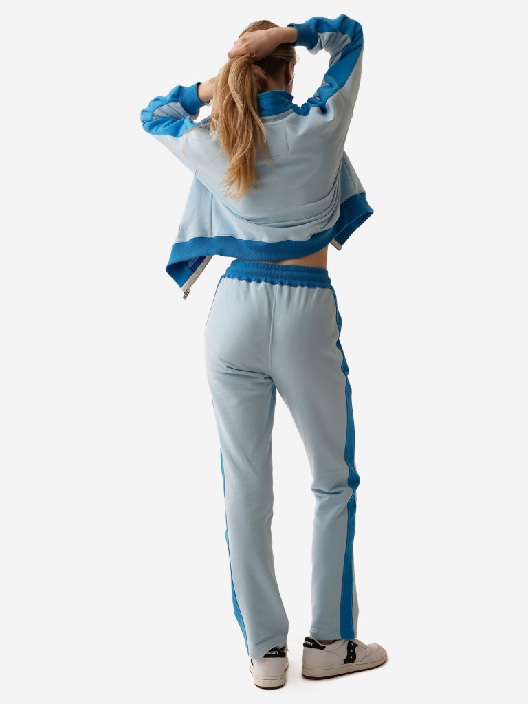 Брюки женские NashLosь прямые с широкими лампасами