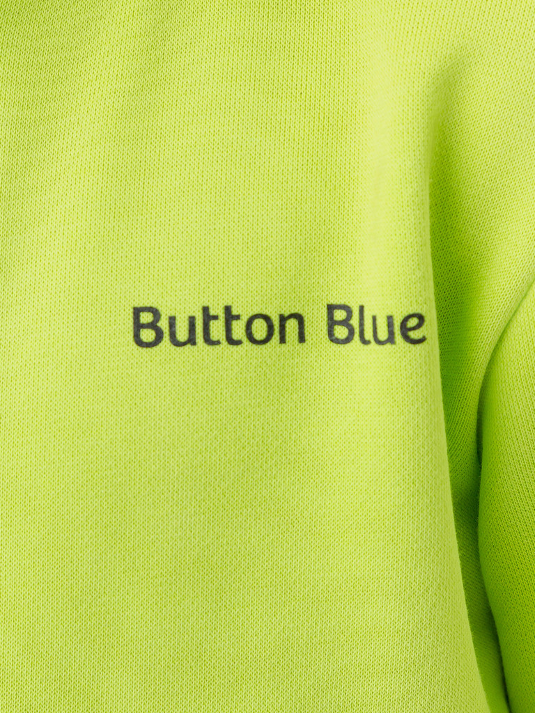 Толстовка на молнии салатовая Button Blue