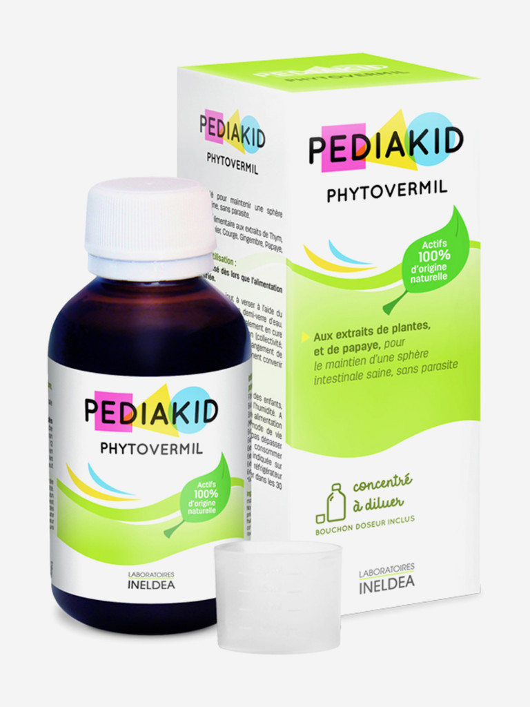 ПЕДИАКИД Фитовермил / PEDIAKID PHYTOVERMIL, жидкость во флаконах по 125 мл.