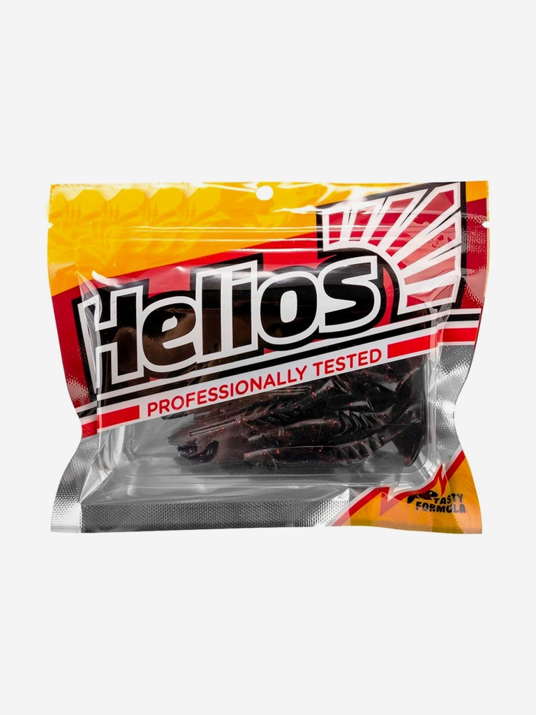 Мягкая приманка Helios Slash, 2,64'' / 6,7 см, Dark Star, 10 шт (HS-19-047)