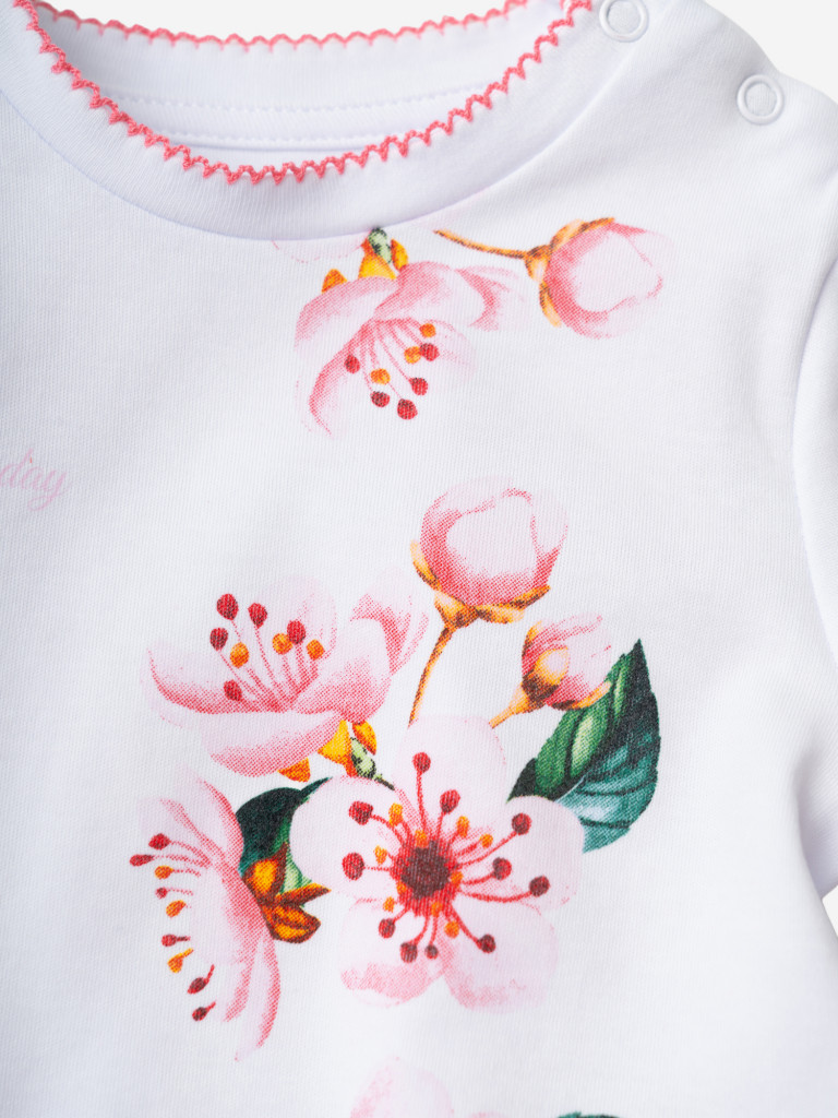 Комплект для девочек: футболка, легинсы укороченные PlayToday