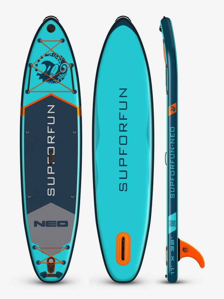 Cап борд надувной SUPFORFUN NEO 11 335х81х15 в максимальной комплектации.