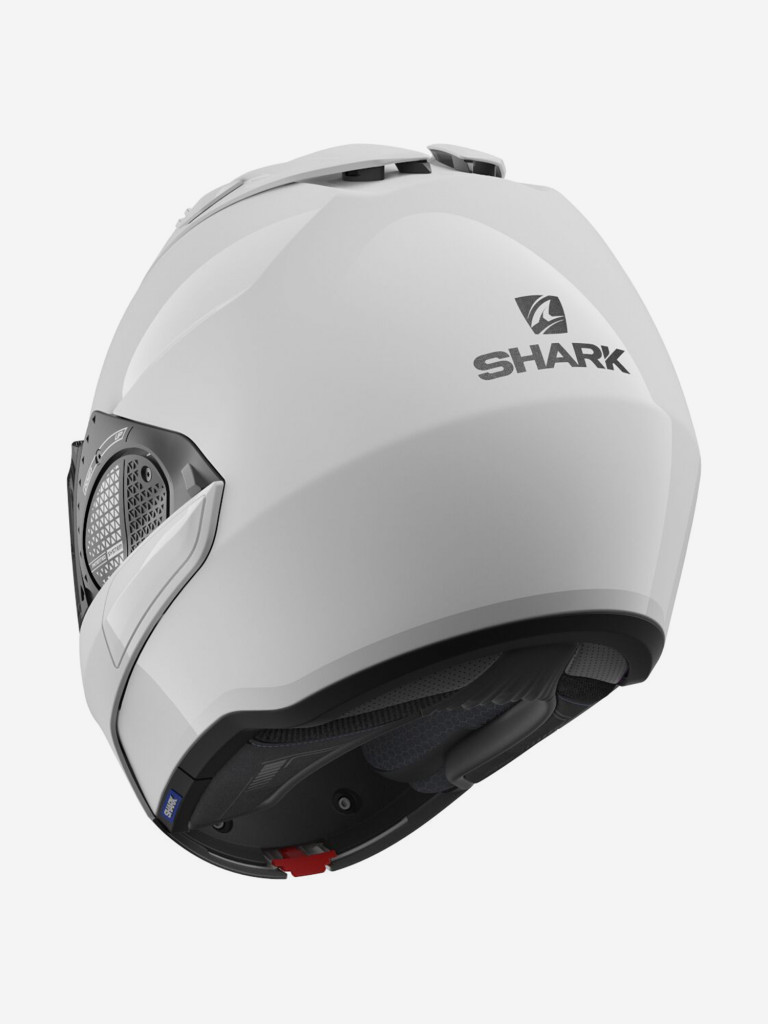 Мотошлем трансформер модуляр SHARK EVO GT BLANK White Glossy