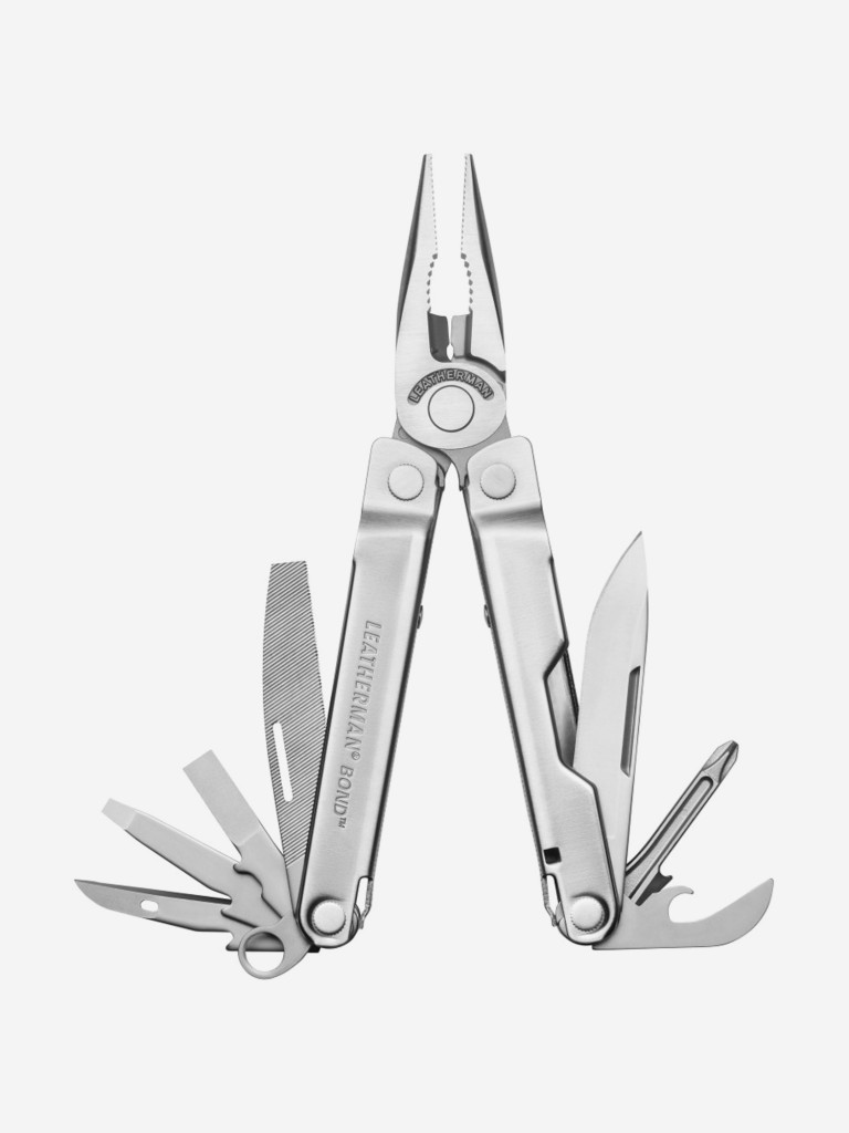 Мультиинструмент складной Leatherman Bond, 14 функций, чехол