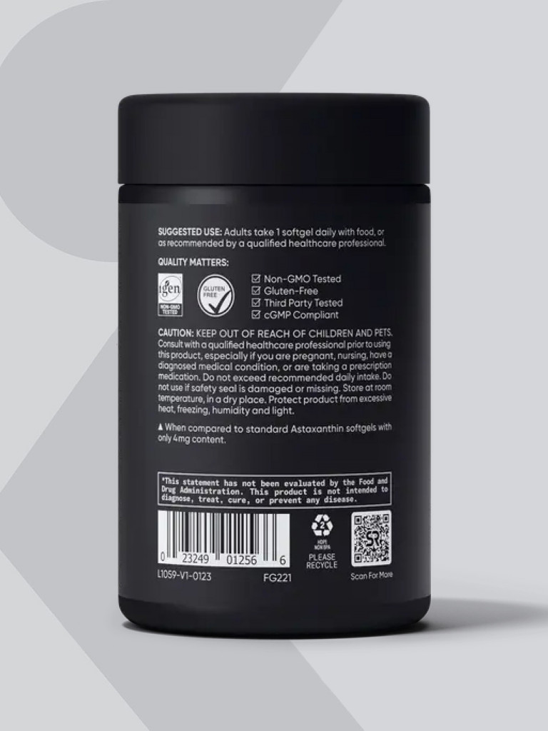 Астаксантин Sports Research, 120 желатиновых капсул