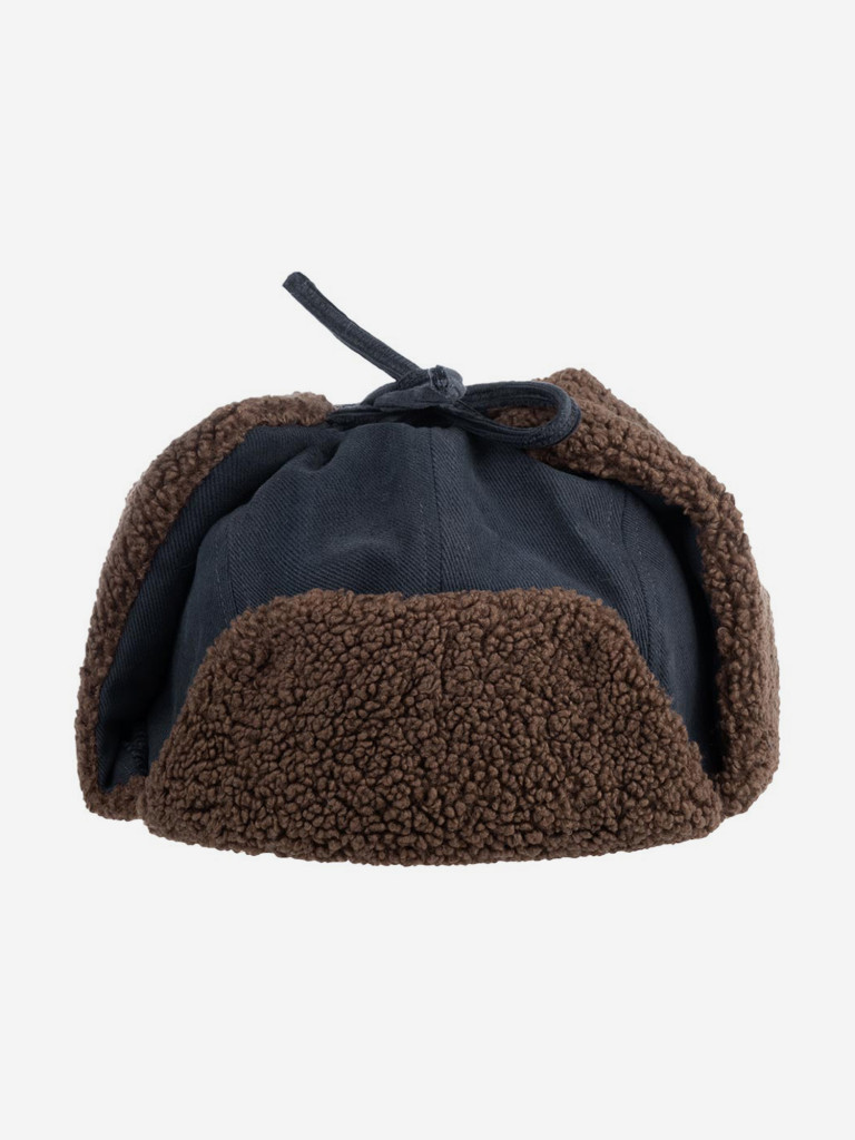 Шапка-ушанка STETSON 9291106 BOMBER CAP SOFT COTTON/CORD (серый)
