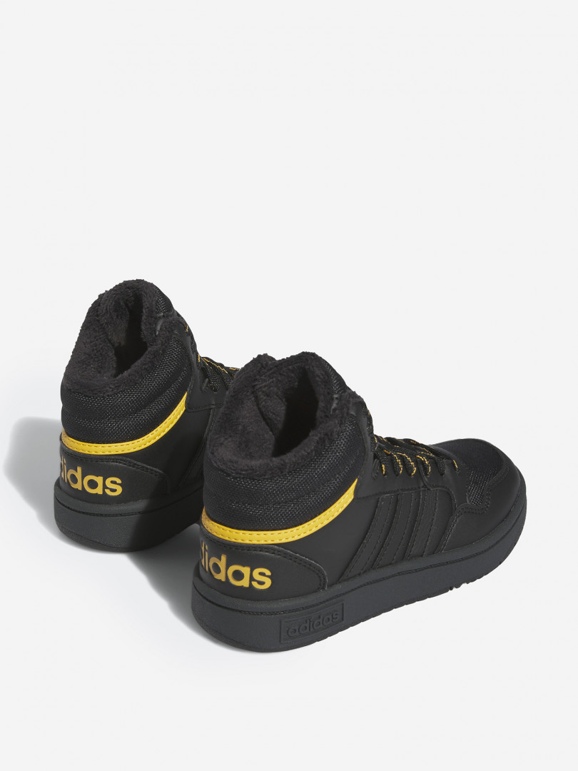 Кеды для мальчиков adidas Hoops Mid 3.0 K 29509290299 Черный, размер 36.5, фото 3