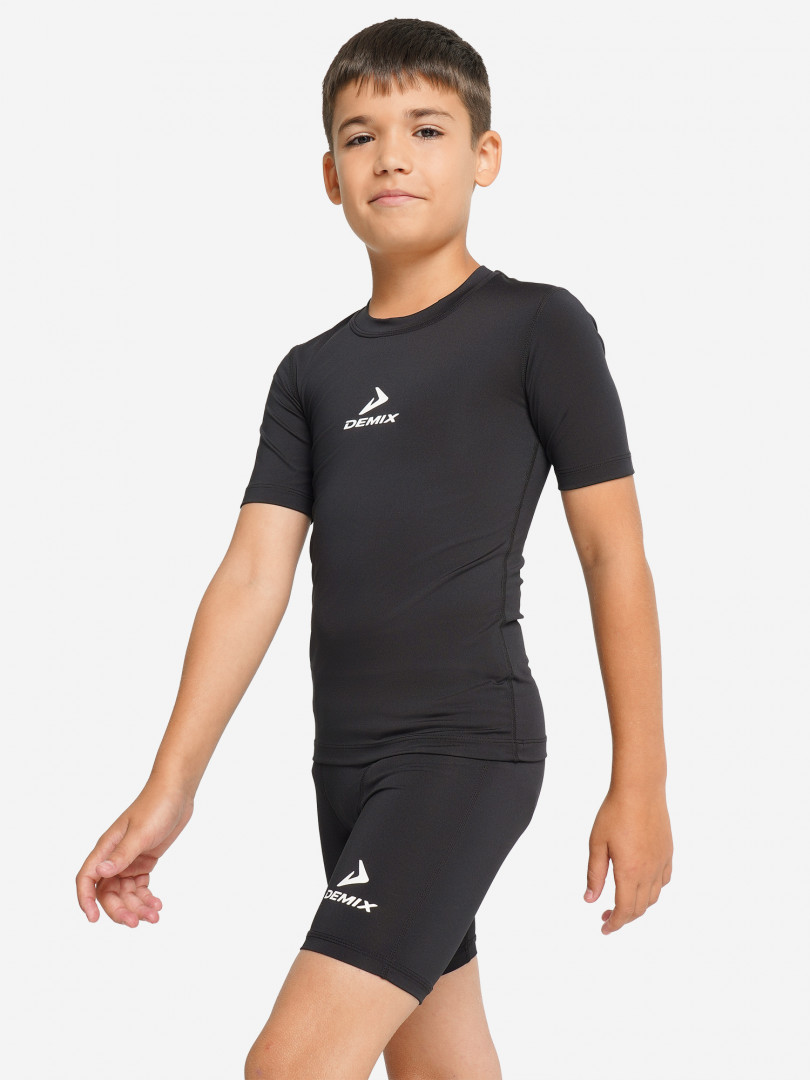 Футболка компрессионная для мальчиков Demix Черный 1299₽