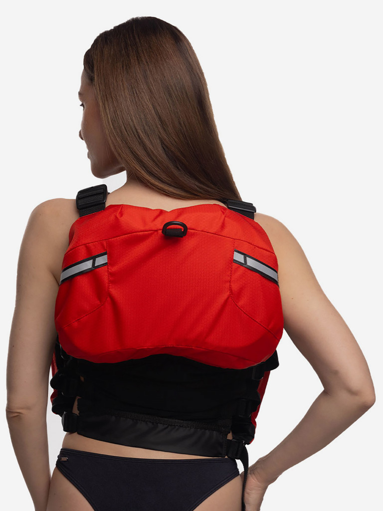 Спасательный жилет для рыбалки на каяке hikeXp Hook Red