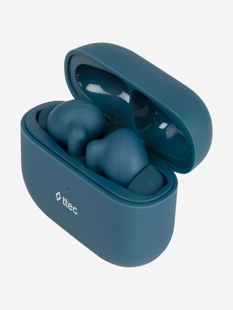 Беспроводная Bluetooth-гарнитура TTEC AirBeat Tone TWS Headset. Цвет: синий