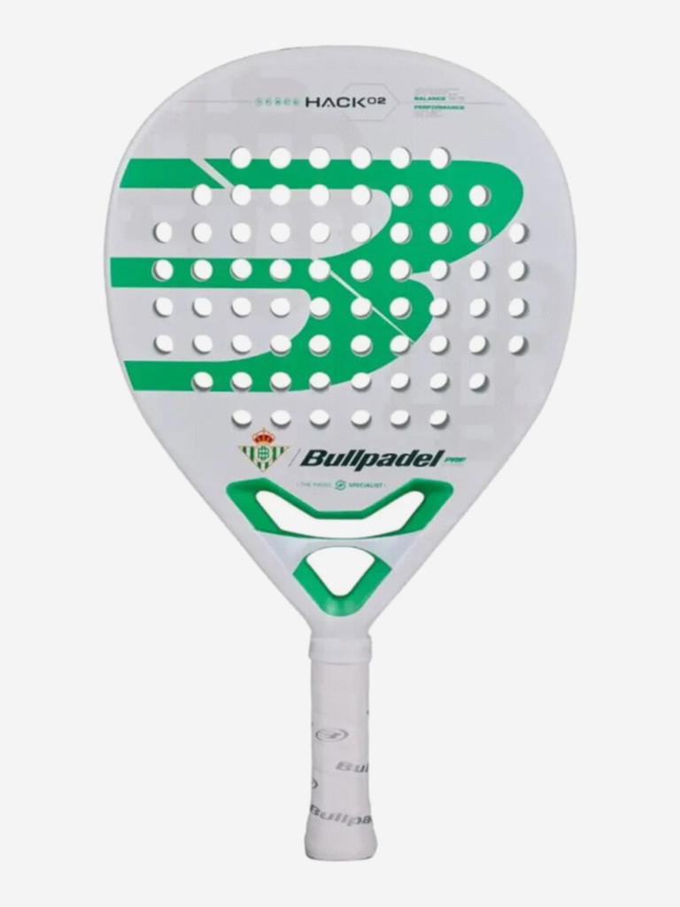 Ракетка для падела Bullpadel Hack 02 Betis Exclusive 2025