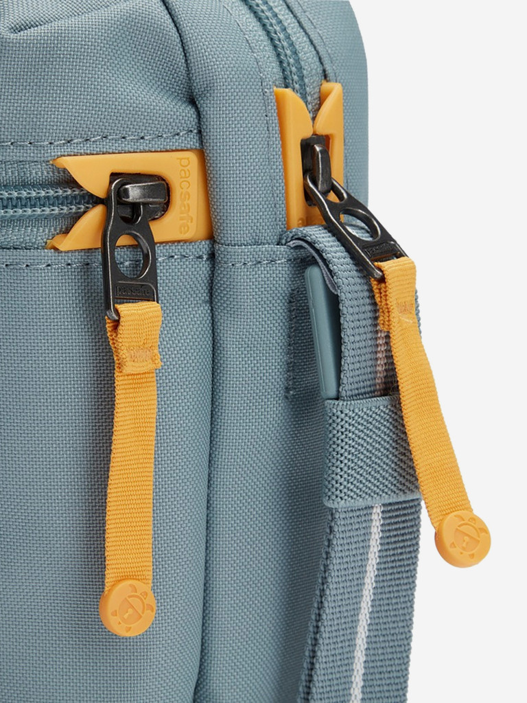 Сумка антивор Pacsafe GO Micro Crossbody, мятный, 1,5 л.