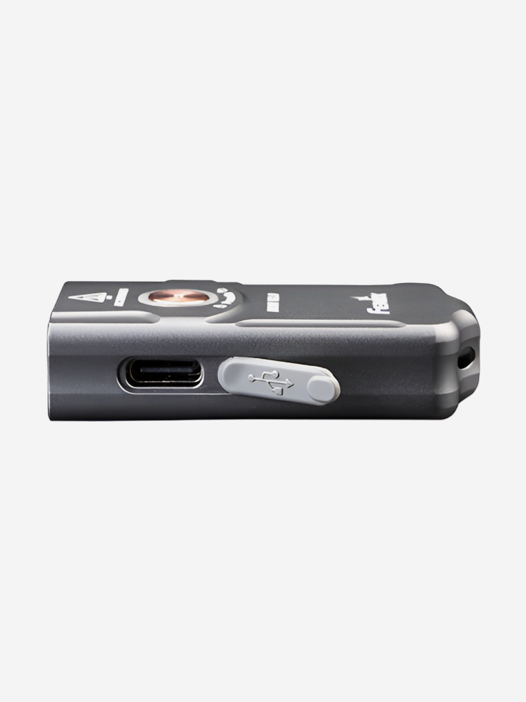 Фонарь ручной Fenix E03R EDC V2.0 Gray, 500 лм