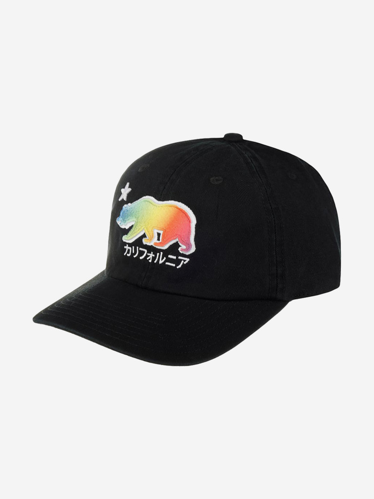 Бейсболка AMERICAN NEEDLE 44860B-CALI California Prism Slouch (черный)