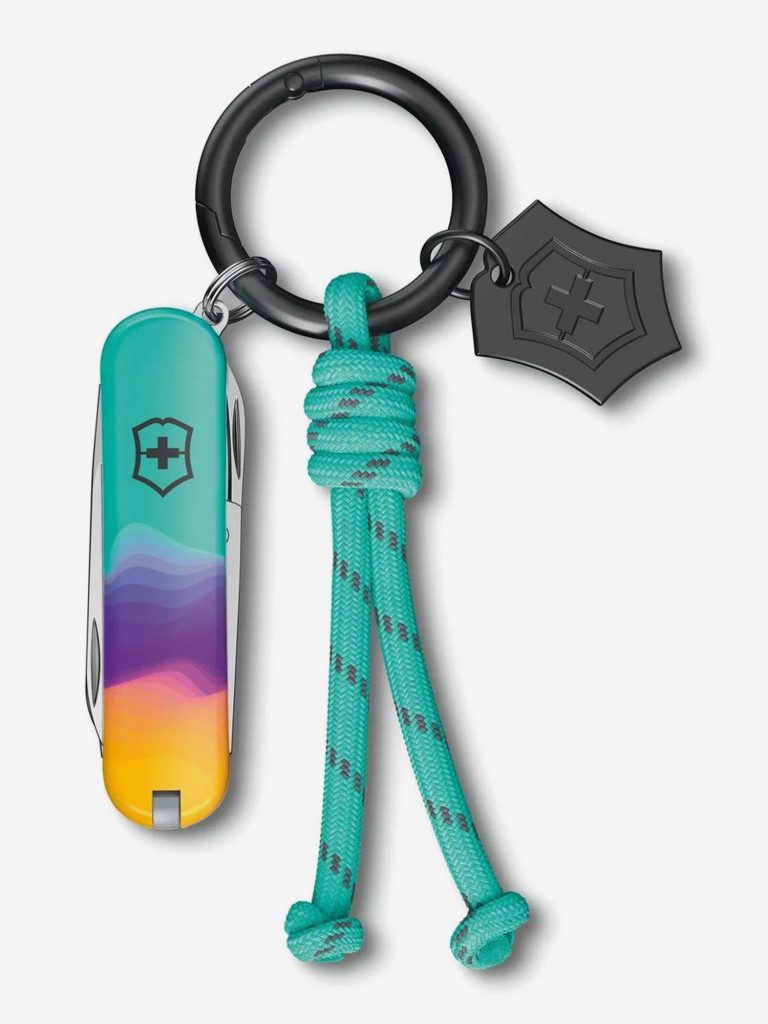 Складной нож Victorinox Classic SD Sydney Style, функций: 7, 58мм, бирюзовый , коробка подарочная, 0.6223.e222