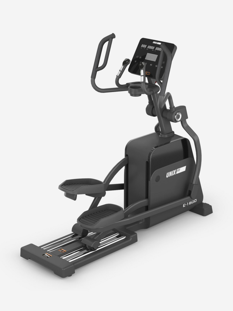 Эллиптический тренажер UNIX Fit E-1600 Pro (Led) с электромагнитной системой нагружения