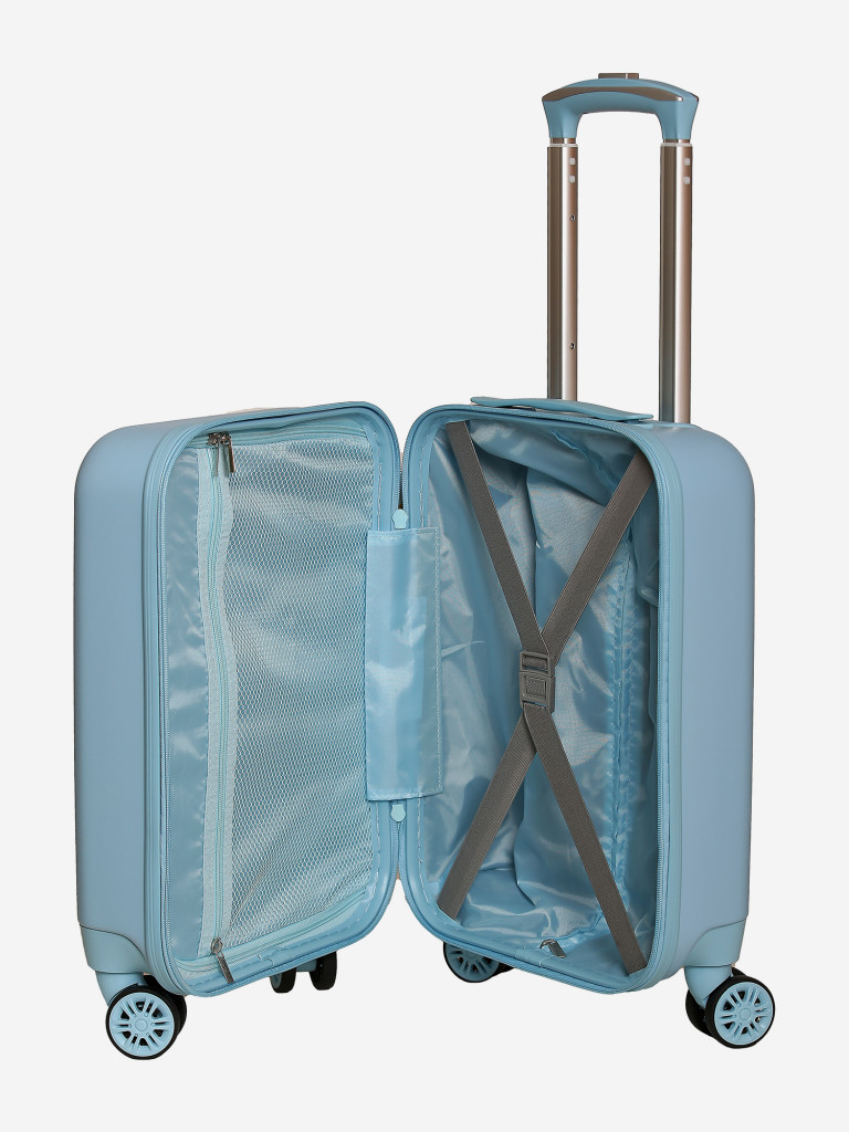 Чемодан детский BEYOND TIME G221 Модный кролик голубой