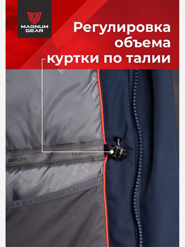 Парка для охоты мужская MAGNUM GEAR HUSKY PARKA -40°С синий