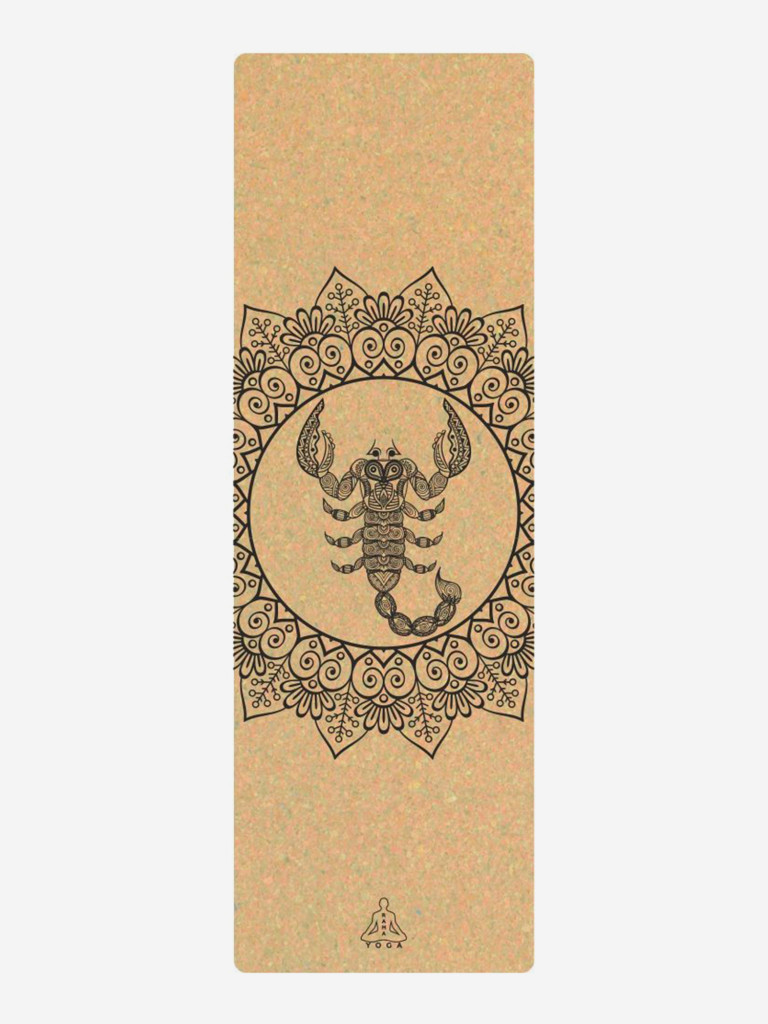 Коврик для йоги Zodiac Collection Cork 1.8 Стрелец