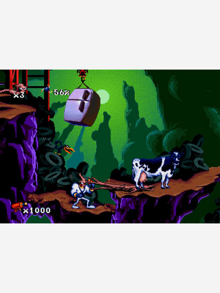 Картридж игровой DVTech Earthworm Jim (на русском) 16 bit