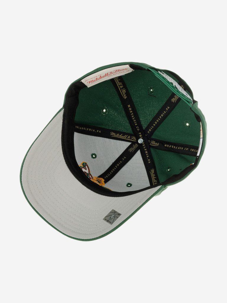 Бейсболка MITCHELL NESS HP8012-SSUGREEN Seattle Supersonics NBA (зеленый)