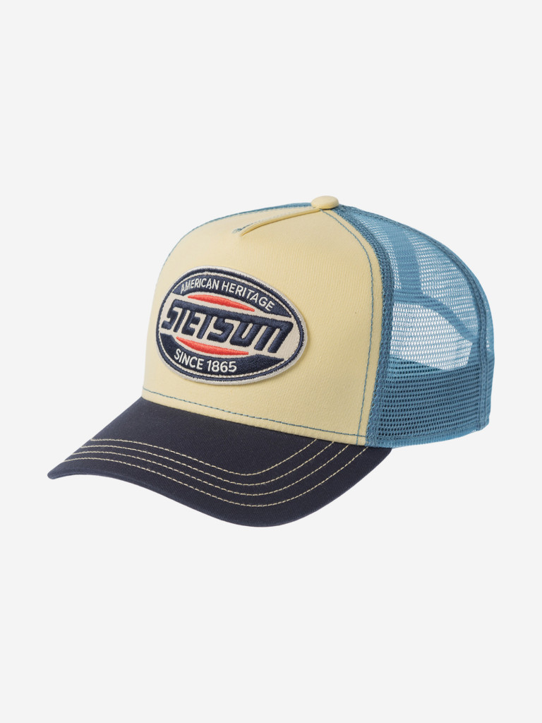 Бейсболка с сеточкой STETSON 7741105 TRUCKER CAP HIGH SPEED (желтый)