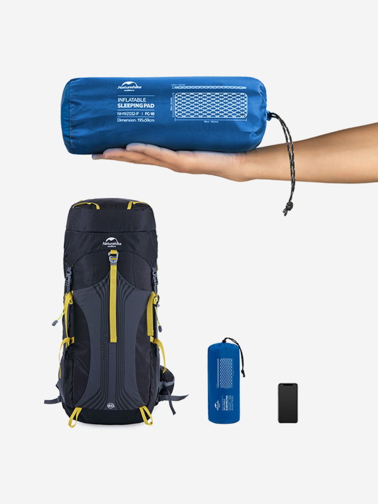 Матрас надувной Naturehike Bamboo