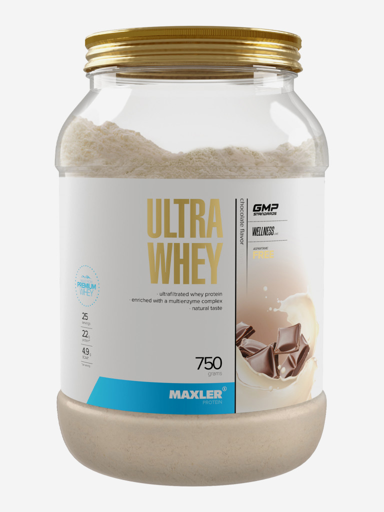 Протеин сывороточный Maxler, порошок, 750 г - Молочный шоколад