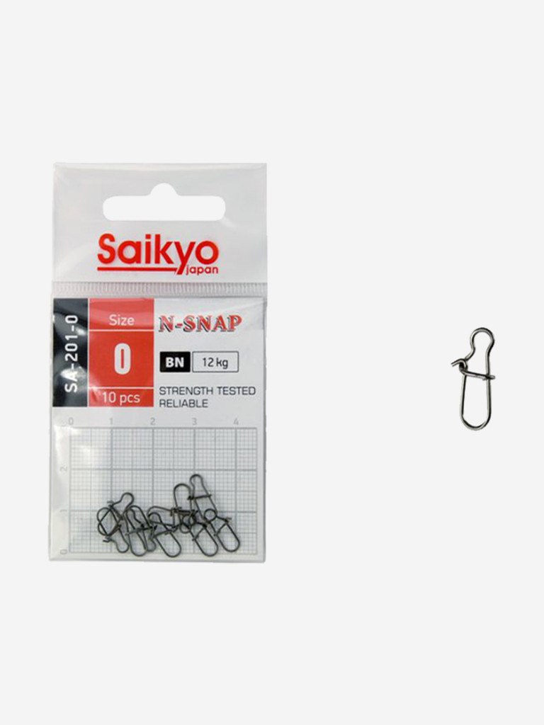 Застежка Saikyo SA-201-0 ( 1 упк. по 10шт.)