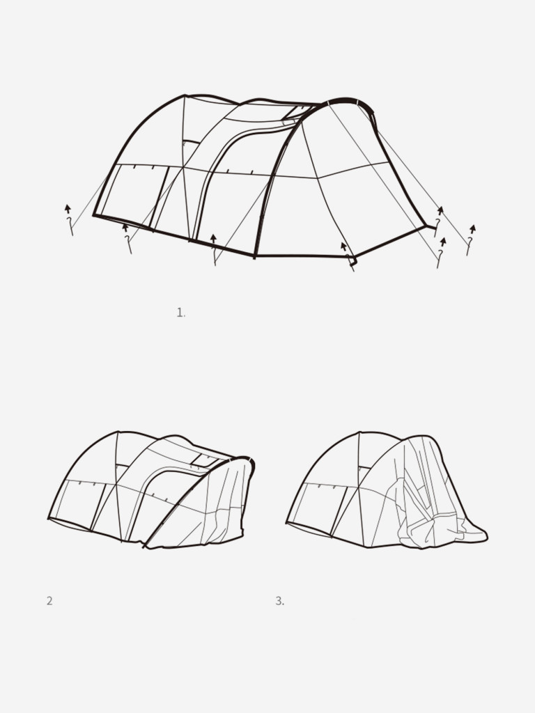 Палатка кемпинговая Naturehike