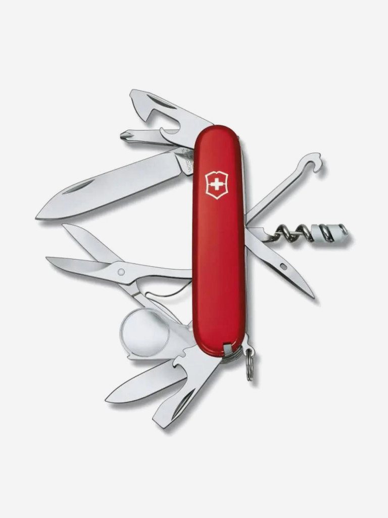 Складной нож Victorinox Explorer, функций: 16, 91мм, красный , коробка картонная, 1.6703